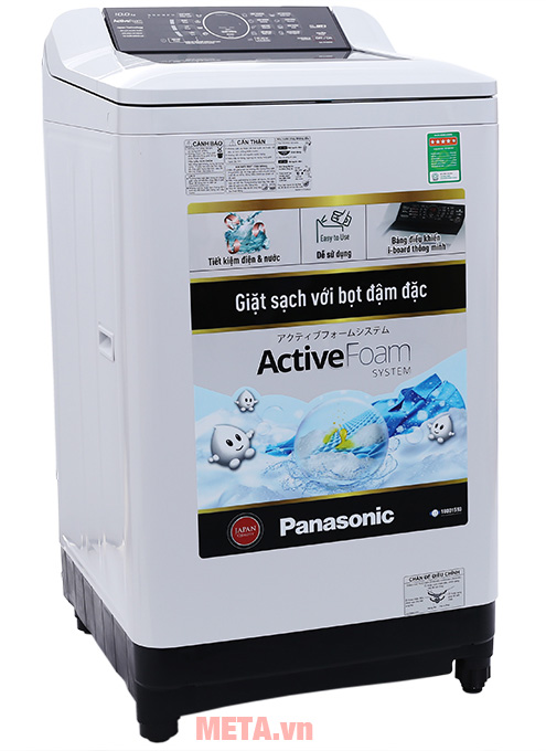 Máy giặt Panasonic 10kg NA-F100A4GRV phù hợp với gia đình 6 thành viên