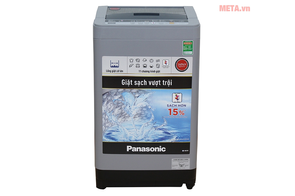 Máy giặt Panasonic 8kg NAF80VS9GRV có thiết kế tiện lợi 