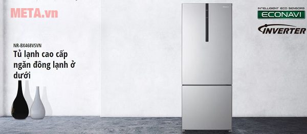 Tủ lạnh Panasonic NR-BX468XSVN giúp tiết kiệm điện năng, thân thiện với môi trường