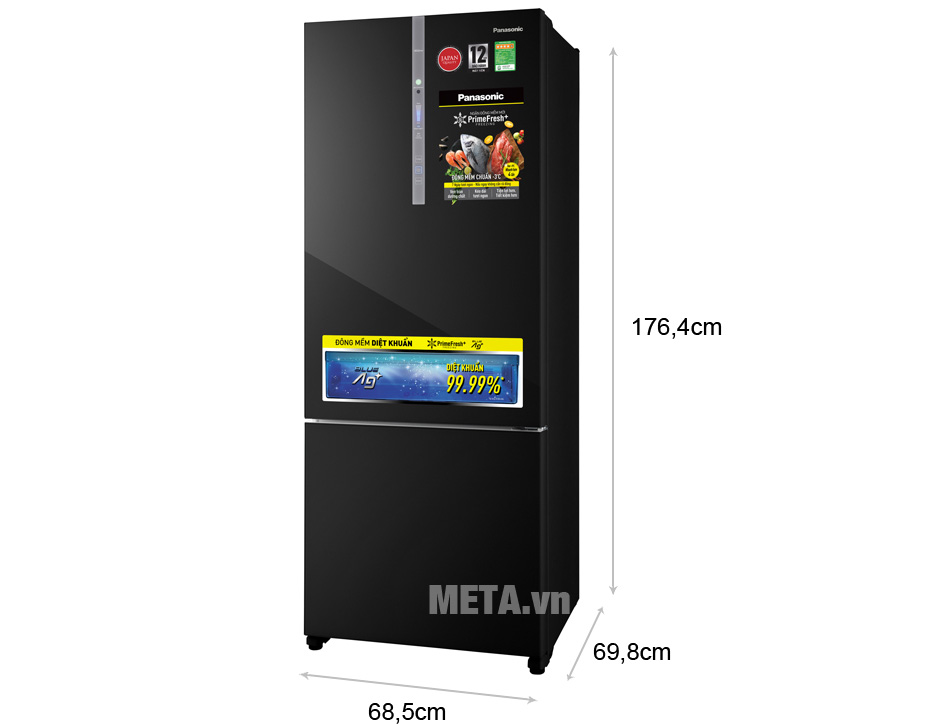 Tủ lạnh Panasonic NR-BX460GKVN