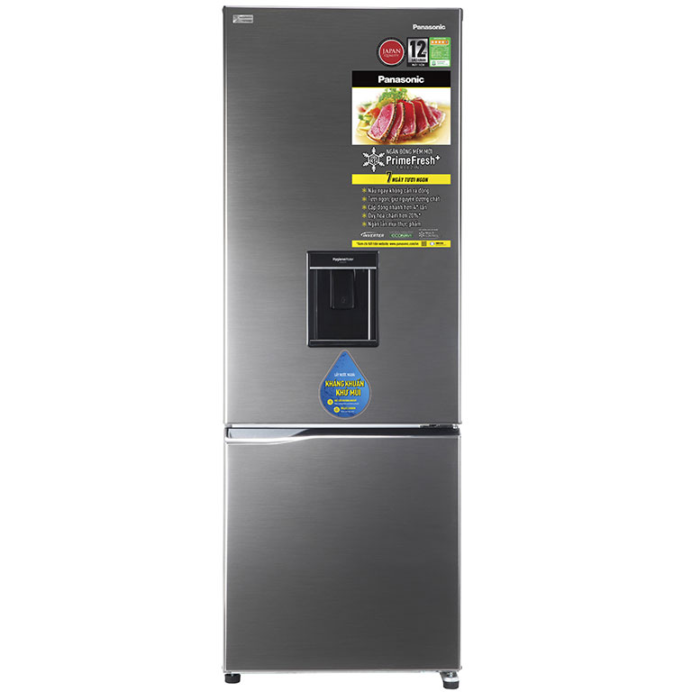 Tủ lạnh Panasonic Inverter NR-BV320WSVN